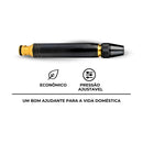 Bico Alta Pressão Jato Mangueira Água Kit 4 Pçs Lava Carro