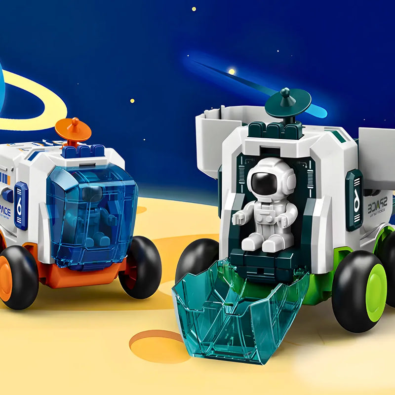 Brinquedo Carro Espacial Infantil com Astronauta -