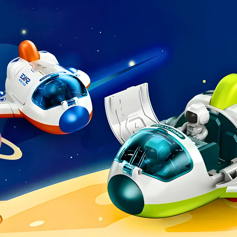 Brinquedo Nave Espacial Infantil com Astronauta -