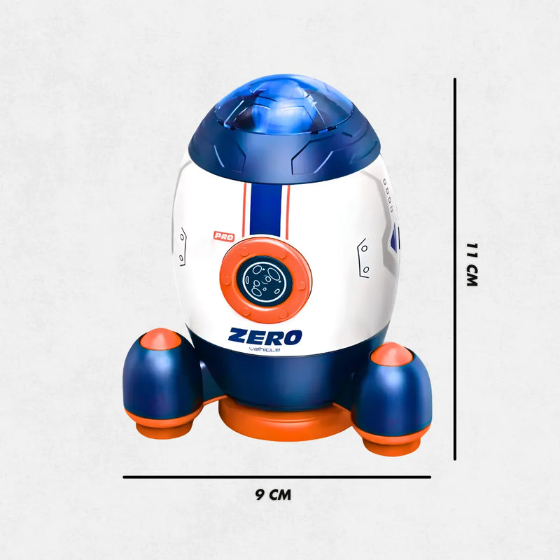 Brinquedo Foguete Espacial Infantil com Astronauta -