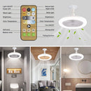 Ventilador Silencioso De Teto Lâmpada Luminária Led