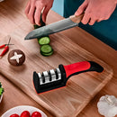 Afiador Amolador De Facas 3 Opções De Afiar Profissional