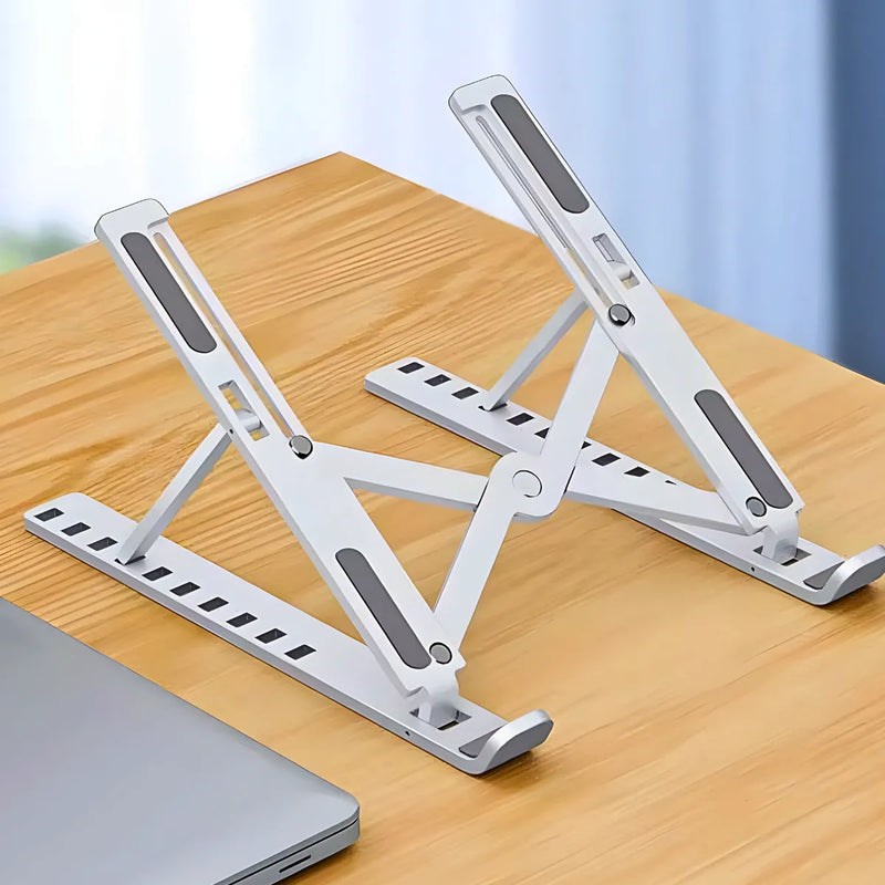 Suporte Notebook Ajustável Base Tablet Netbook Ergonômico Dobrável Regulável Leve Apoio Universal