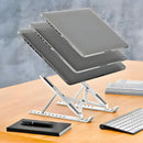 Suporte Notebook Ajustável Base Tablet Netbook Ergonômico Dobrável Regulável Leve Apoio Universal