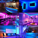 Fita de LED RGB 5 Metros com Controle Remoto